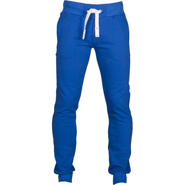 JustSun Pantalon de jogging pour homme en coton avec poches à fermeture éclair tendance. 
