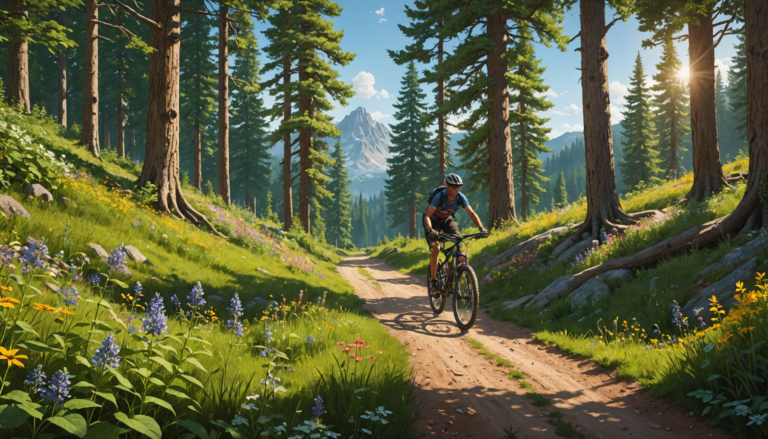 découvrez notre guide complet sur les chemins de vtt autour de vous ! explorez les sentiers locaux, trouvez des itinéraires adaptés à tous les niveaux et profitez de la nature tout en pratiquant votre passion. préparez-vous à vivre des aventures inoubliables en deux roues !