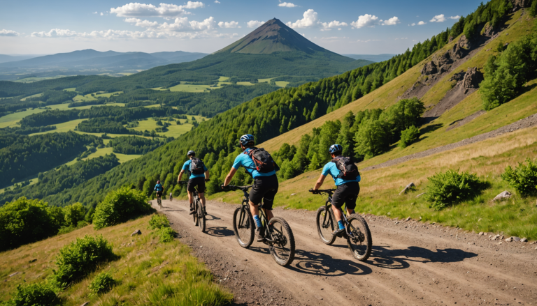 découvrez le circuit vtt du puy-de-dôme avec notre guide complet. explorez les meilleurs sentiers, admirez des paysages à couper le souffle et vivez des aventures inoubliables au cœur de cette région montagneuse. que vous soyez débutant ou expert, trouvez des itinéraires adaptés à tous les niveaux.