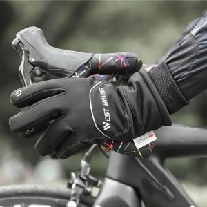 GantsChaud™ | Gants vélo hiver avec réflecteurs