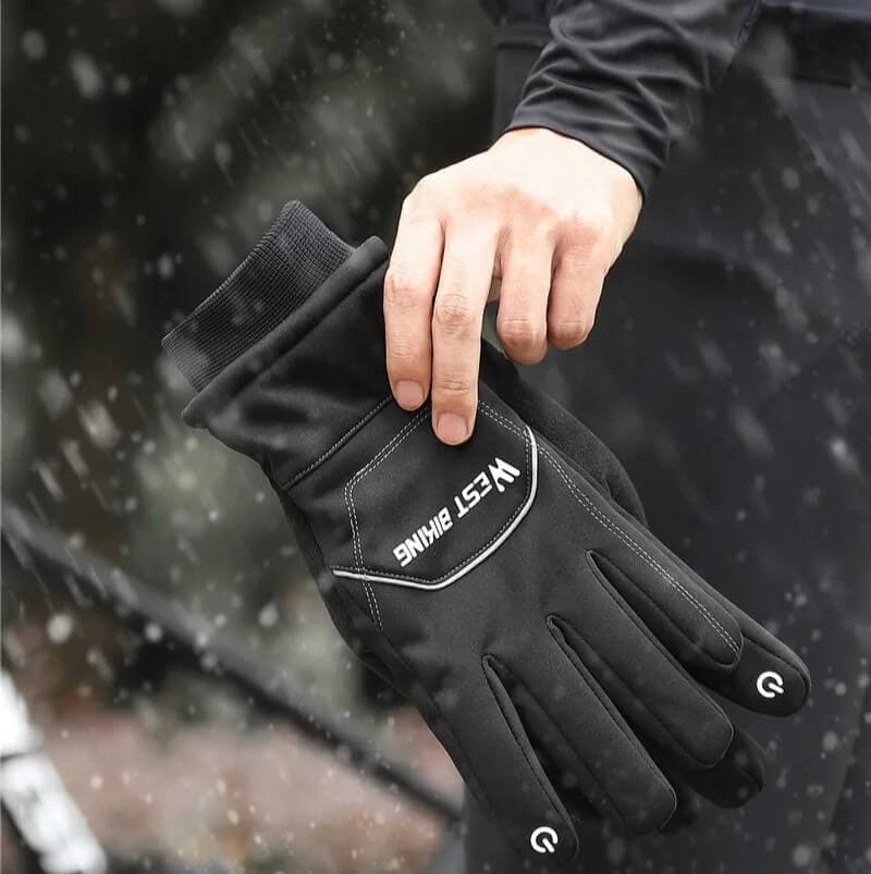 GantsChaud™ | Gants vélo hiver avec réflecteurs – Image 5