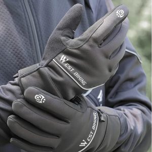 ChauffeMains™ | Gants vélo chauffants réglables imperméables