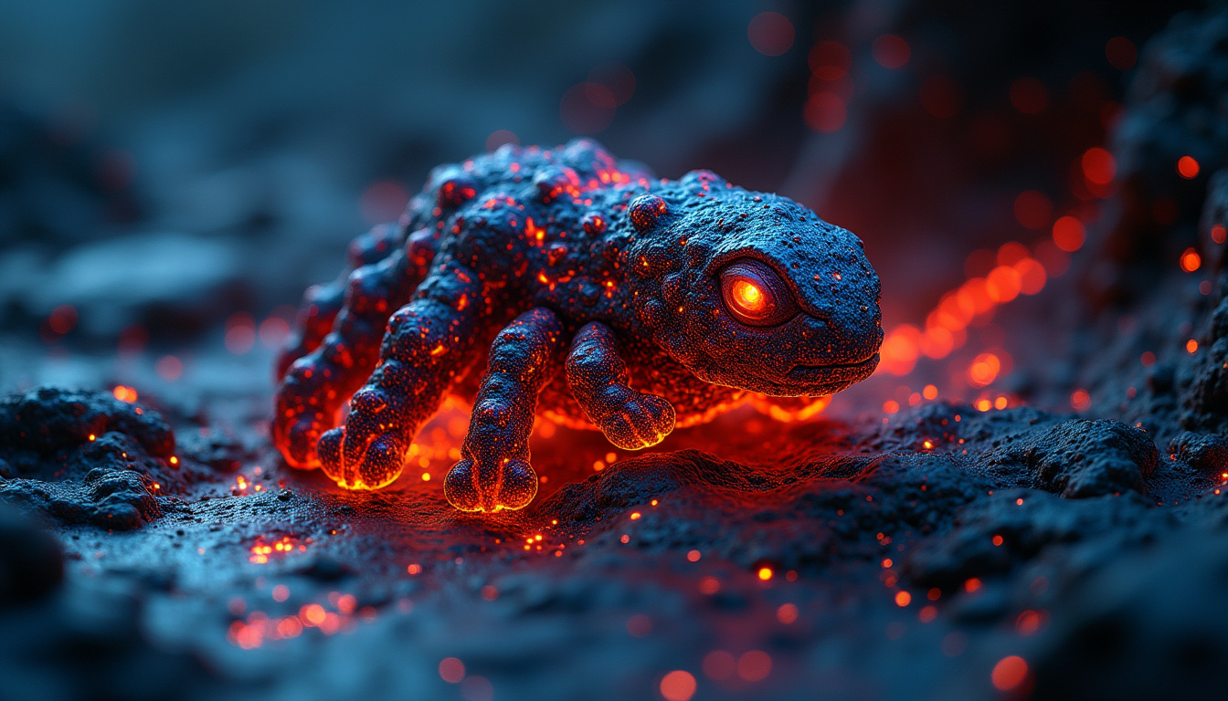 Découvrir le monde des cybervulcans : des créatures fascinantes de l'univers numérique
